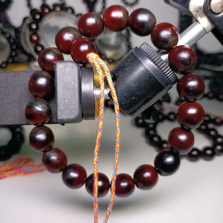 非金属木质手链 非金属特红鬼见愁十八颗手持