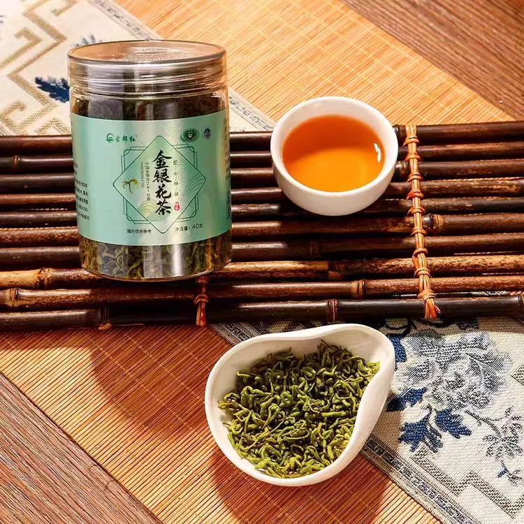 河北巨鹿特产金银花天然烘干纯手工炒制金银花茶