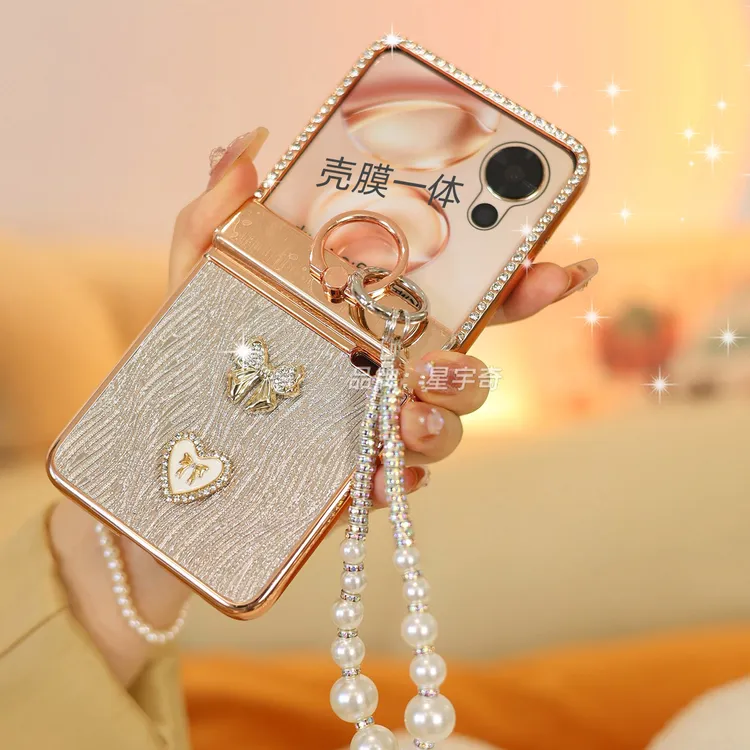 壳膜一体适用荣耀magicvflip手机壳钢化膜VFlip全包防摔v flip金