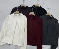 卡肤棉春款双拉头极简休闲小外套(两侧有口袋)