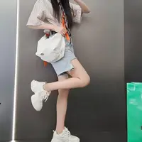 WG0489-6松糕底老爹鞋女春季新款圆头百搭增高显瘦运动鞋透气潮
