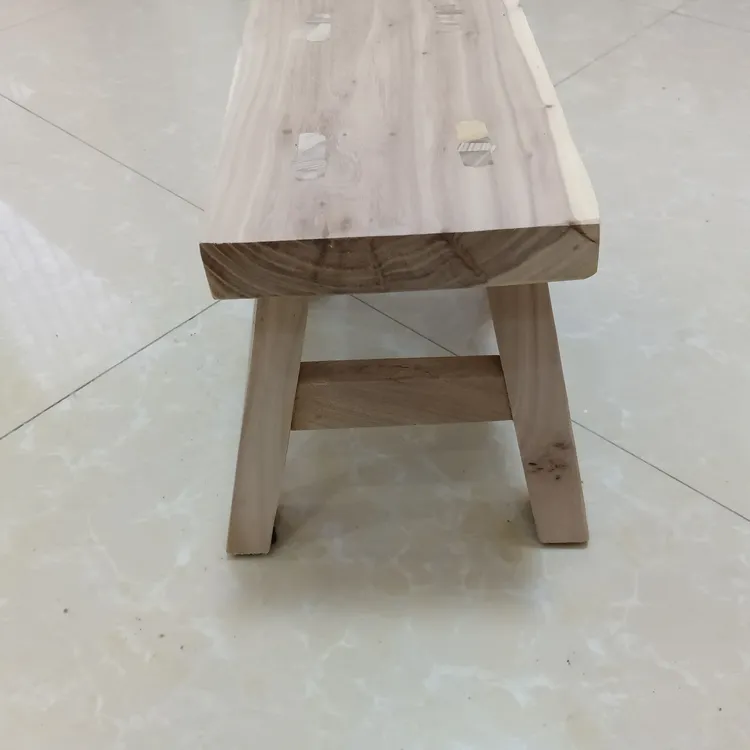 四腿八挓原木色58979222透明色凳凳子复古鞋凳简约