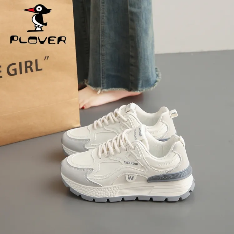 香港啄木鸟集团PLOVER跑步鞋2025新款春秋轻量减震运动鞋休闲鞋