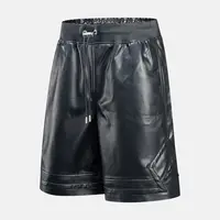 【滔搏联动】NIKE耐克男子M J AIR JDN VGN LTHR梭织短裤HV0078-010