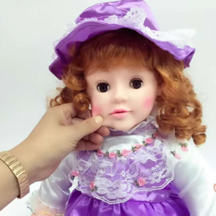 茜茜公主会说话的智能洋娃娃女孩儿童仿真套装女孩公主玩生日礼物