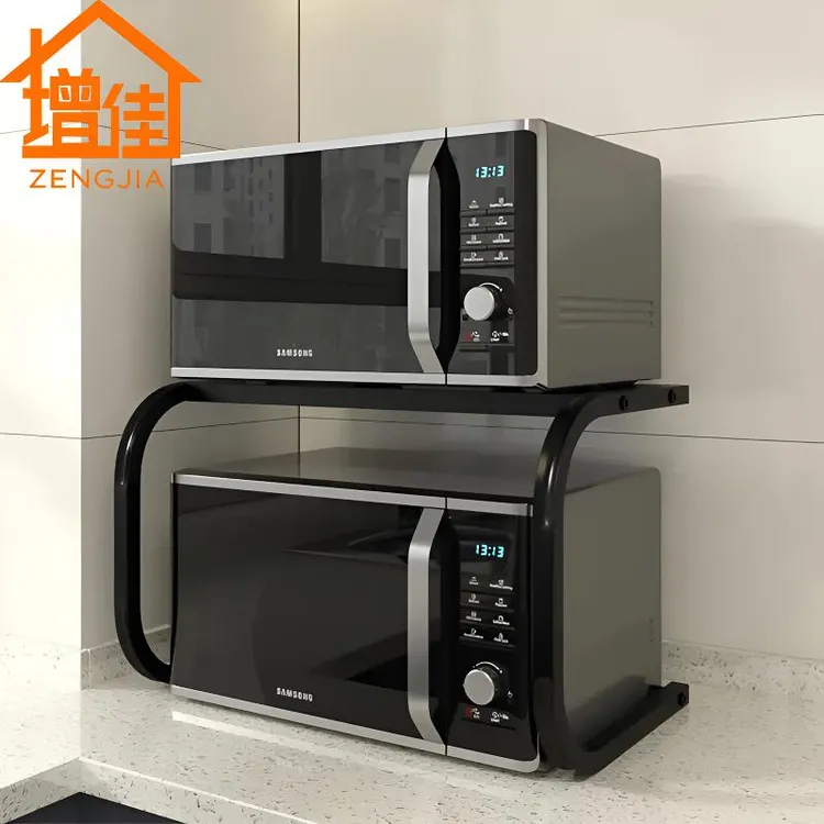 厨房置物架微波炉架双层微波炉置物架电饭煲置物架微波炉架置物架