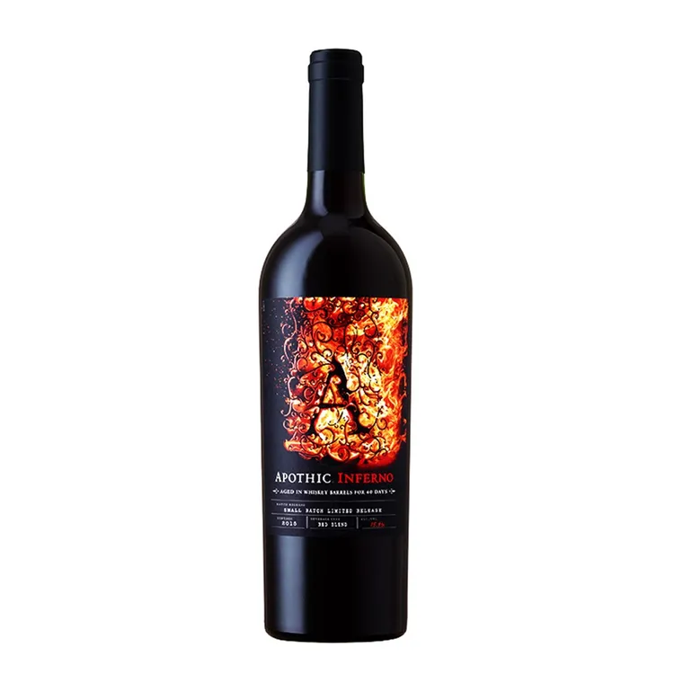 爱魄地狱之火红葡萄酒 经过橡木桶和威士忌桶双桶陈酿 750ml
