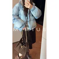【mimius】U可溯源三星安心羽绒 韩系多巴胺立领高蓬羽绒服 G09346