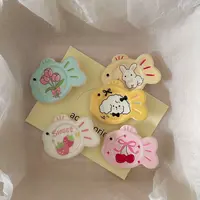 DIY鱼盘甜美饰品森夹学生网红女见外包装可爱配件