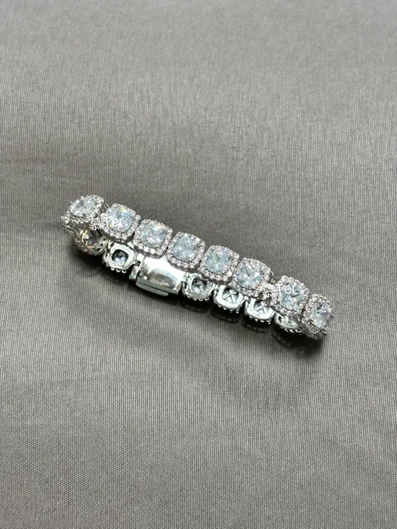 铜合金合成锆石手链 逆爱池骋同款手链
