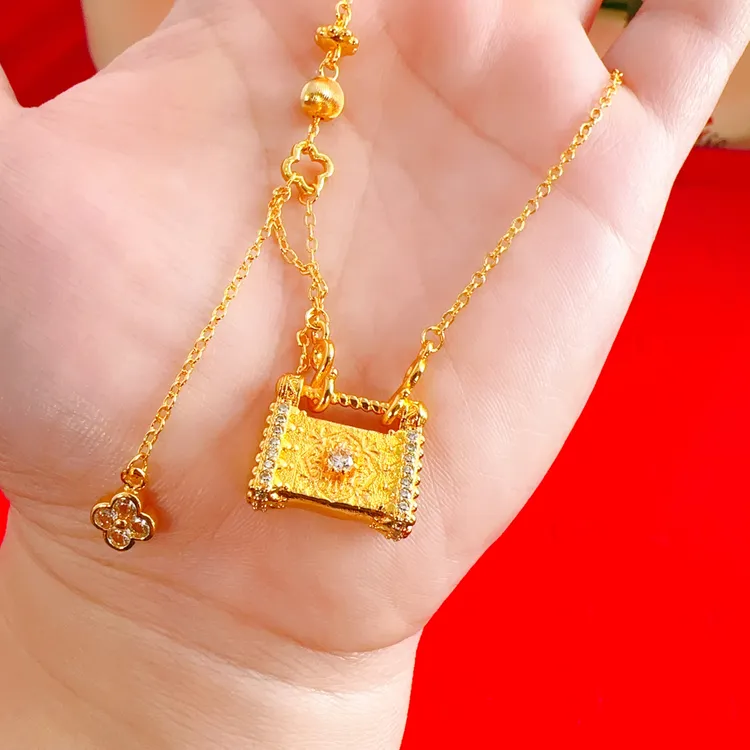 合金项链 MG时尚包包款项链0.20g 