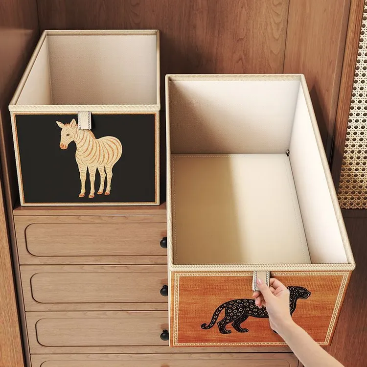 【梦梦专属】收纳箱可折叠加厚防水防潮加厚耐磨家用衣柜内衣裤袜