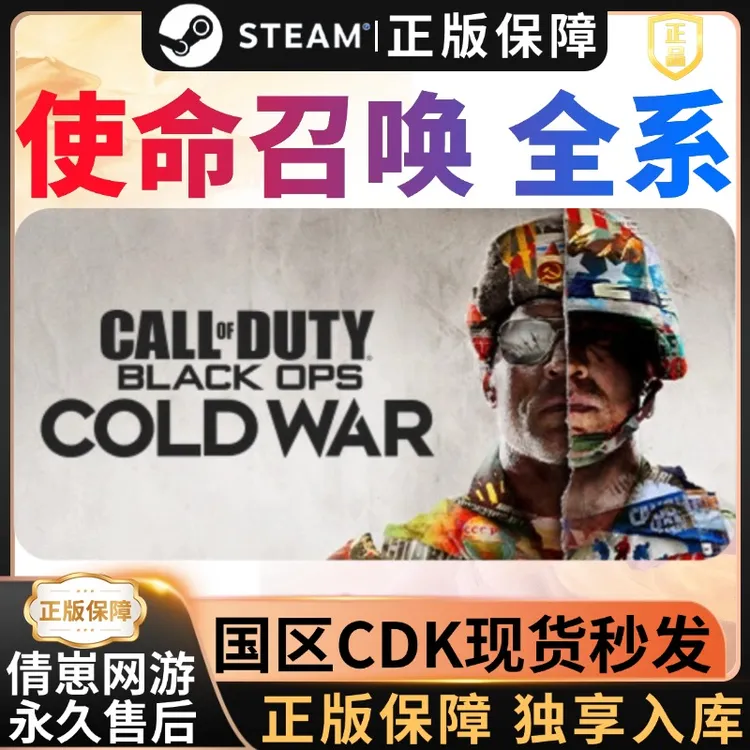 使命召唤全系列 cod steam正版激活码入库 steam游戏 CDK入库