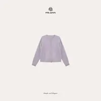 Ms.Qnn“绒暖” baby100纯山羊绒拉毛开衫 52C1552 Q姐