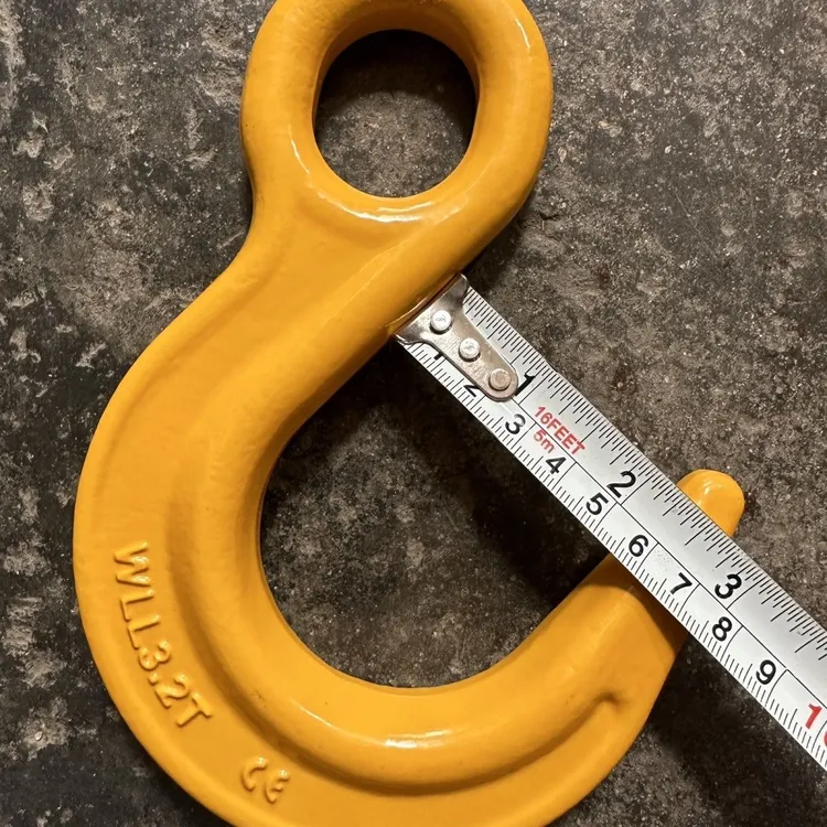 黄色高温淬火大开口环眼钩货柜吊装起重吊钩2吨3.2吨5吨