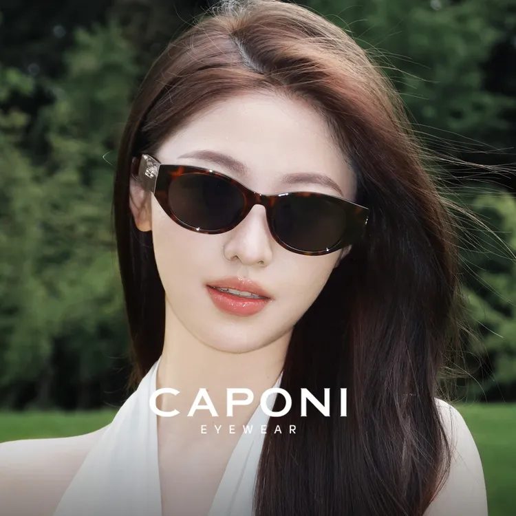【蜜糖镜】复古玳瑁猫眼墨镜女2025新款高级感偏光太阳眼镜防紫外线