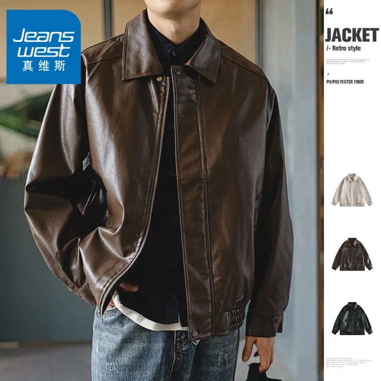 真维斯美式重磅黑色卫衣男士秋冬潮牌百搭休闲宽松圆领内搭打底衫