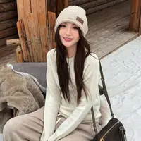 Moprobably李予诺「初禾」"绵羊毛山羊绒"时尚百搭针织衫L5476097