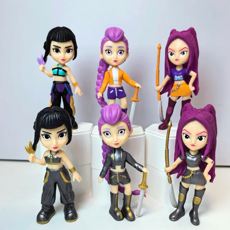 猎魔女团礼物kpop大号鲁米手办模型盲盒潮玩动漫儿童公仔摆件玩具