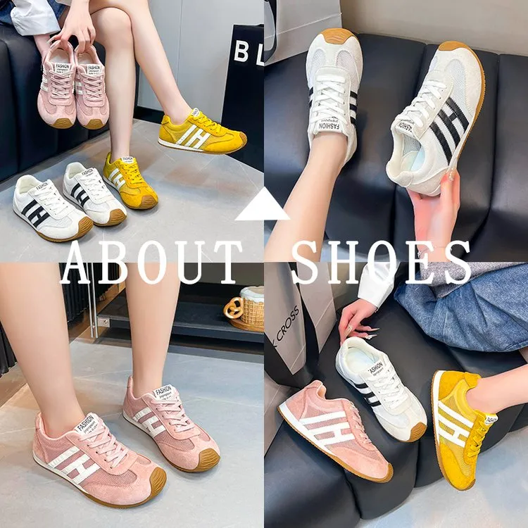 25年新款透网休闲板鞋德训鞋