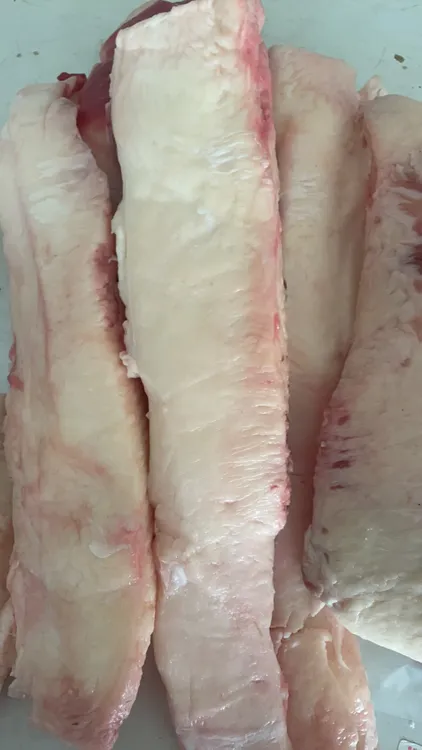 每日鲜 内胸口油 烧烤专用 脆脆的 看好再拍哈