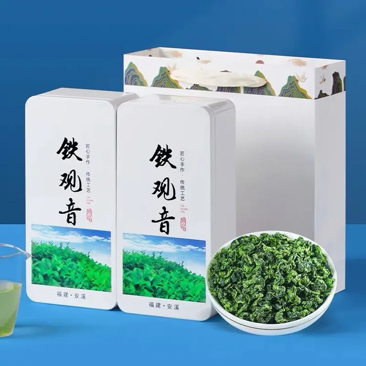 茶叶安溪铁观音乌龙茶兰花香特级2025新茶叶礼盒500g茶叶自己喝