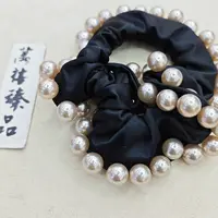 黑色满珠珠发圈342 yb