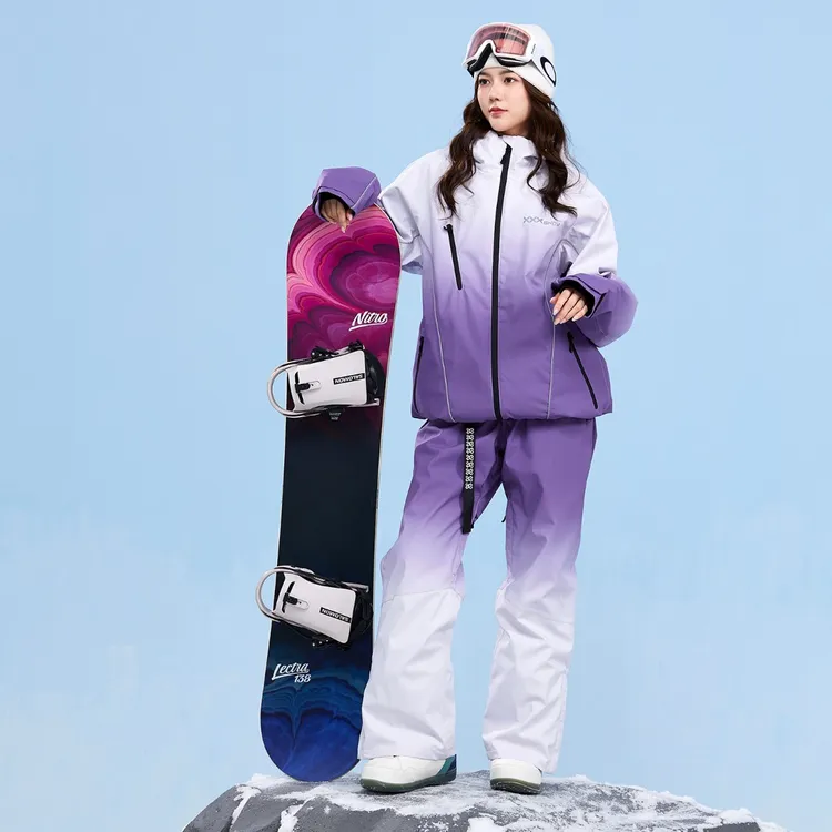 XXXsnow单板加棉滑雪服套装女士3L防水保暖滑雪外套男款滑雪衣