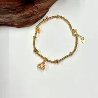 足银手链 【小宝珠宝】26 T39682-足银手链-2mm