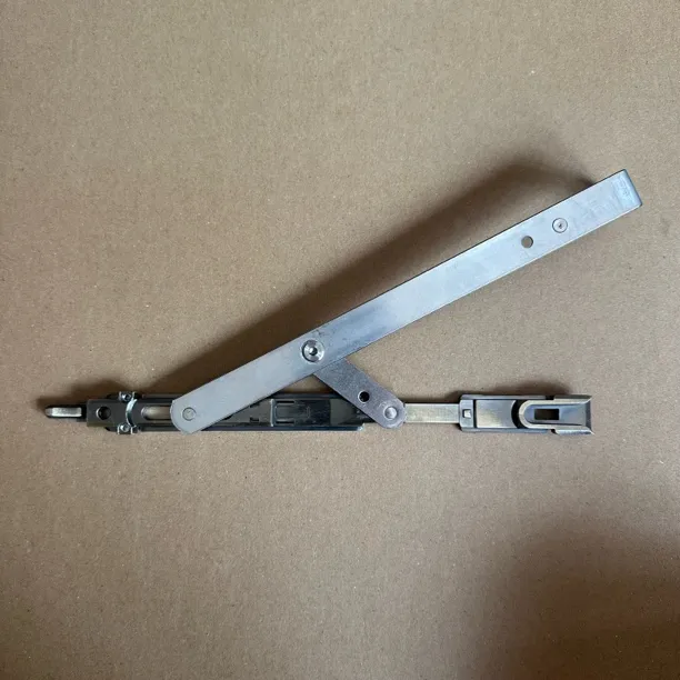 老式断桥铝内开内倒窗斜拉杆古铜色传动杆铝合金连接杆五金配件