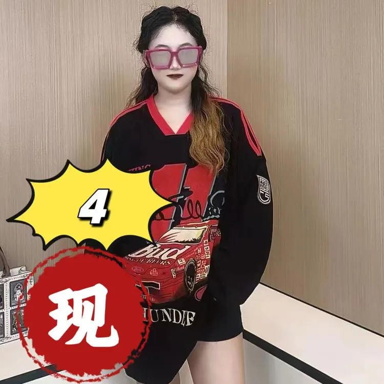 莹莹/2001-2099/微胖大码欧韩极简慵懒风女装