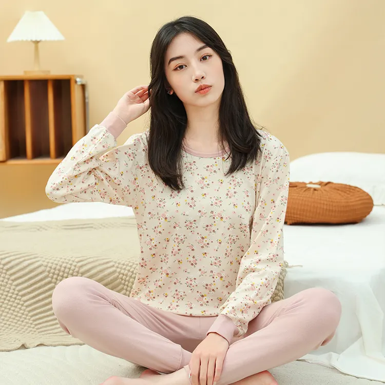 【A类100%纯棉】男童秋衣秋裤套装毛衫儿童内衣睡衣冬女孩中小大童