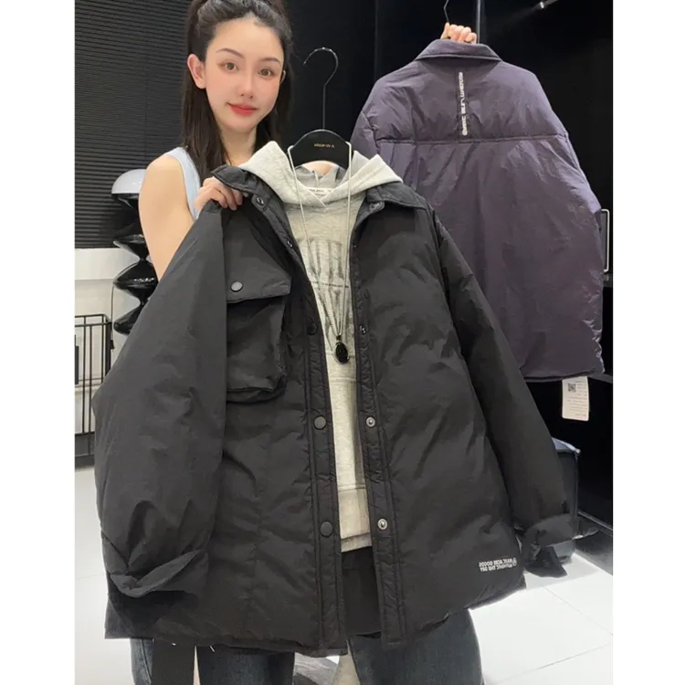 男童冬季羽绒服休闲新款保暖中大童冬装翻领加厚外套MT68215