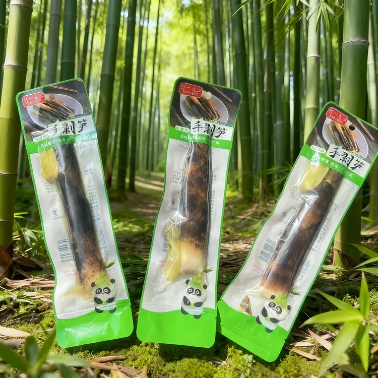 【独立包装】80g小包装酸辣泡椒手剥笋,低脂低卡又开胃的零食首选