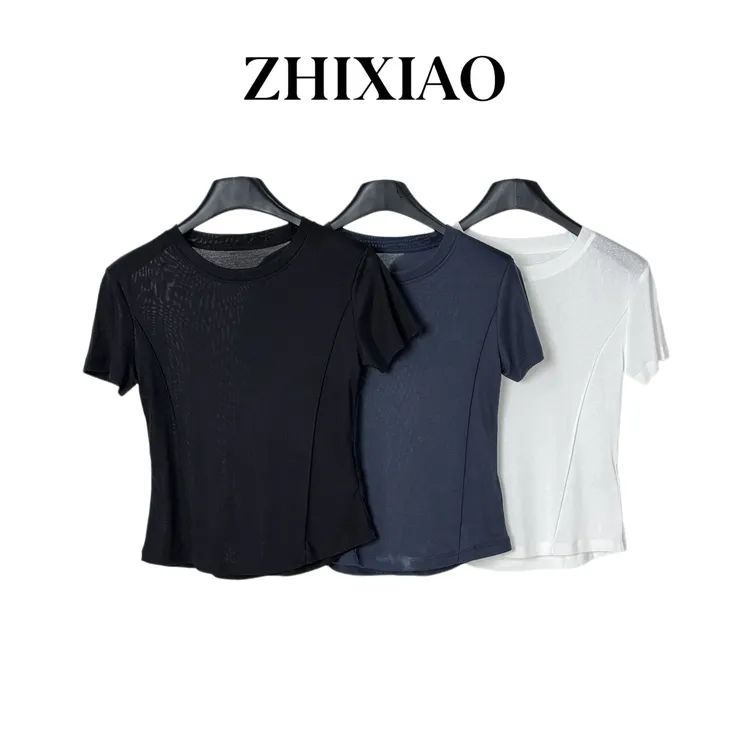 【ZHIXIAO】夏季新款：极简短袖TR784