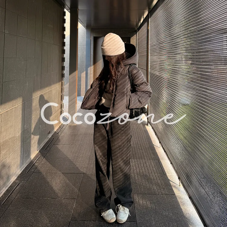 COCO ZONE 刘 一一 “羊毛科鲁达”95鹅绒绵羊毛鹅绒服CD2A3215