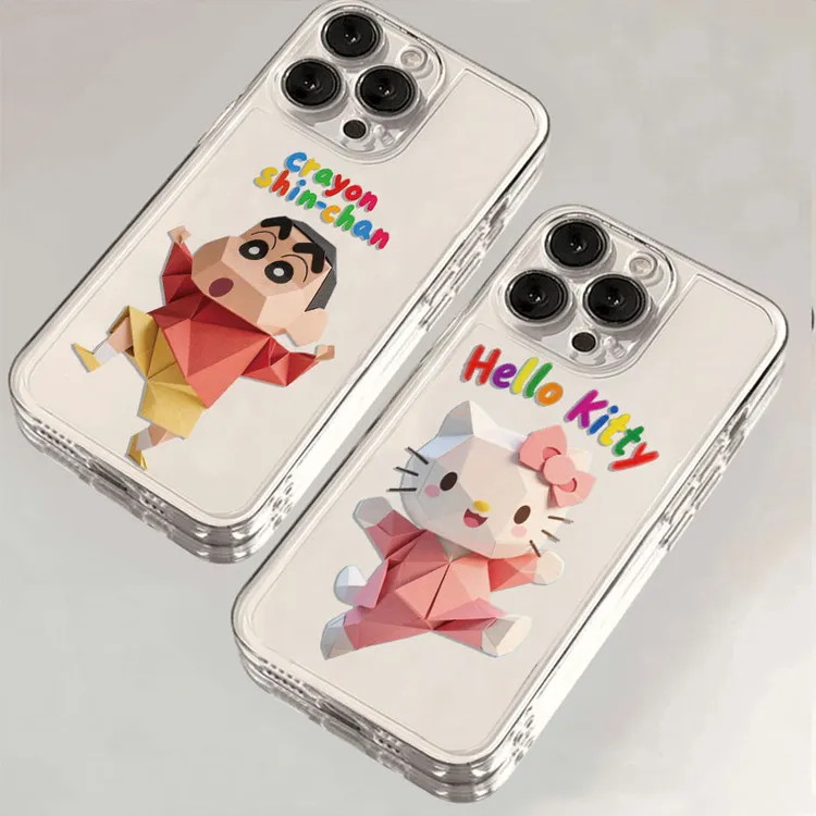 情侣小新kt猫适用苹果iPhone17pro14小米15promax华为p80手机壳xr