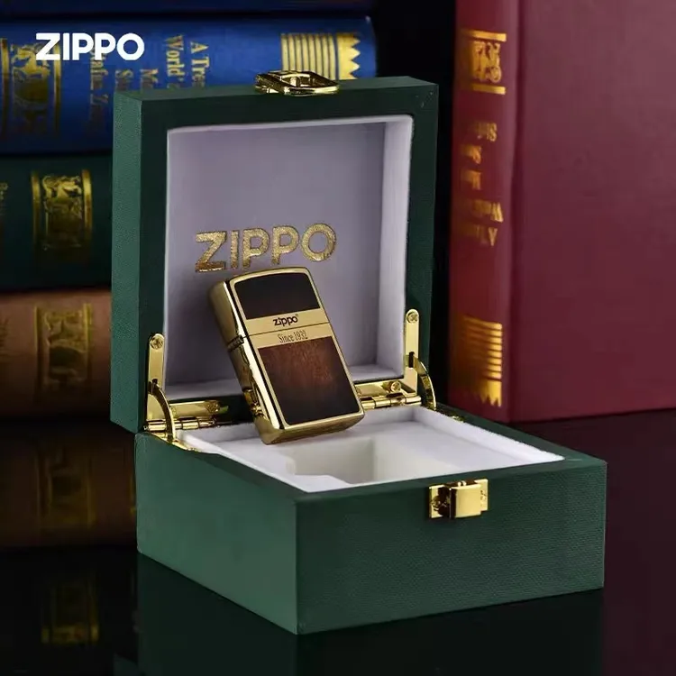 Zippo打火机起源木纹标正品经典送礼男朋友实用防风火机创意DYJ1