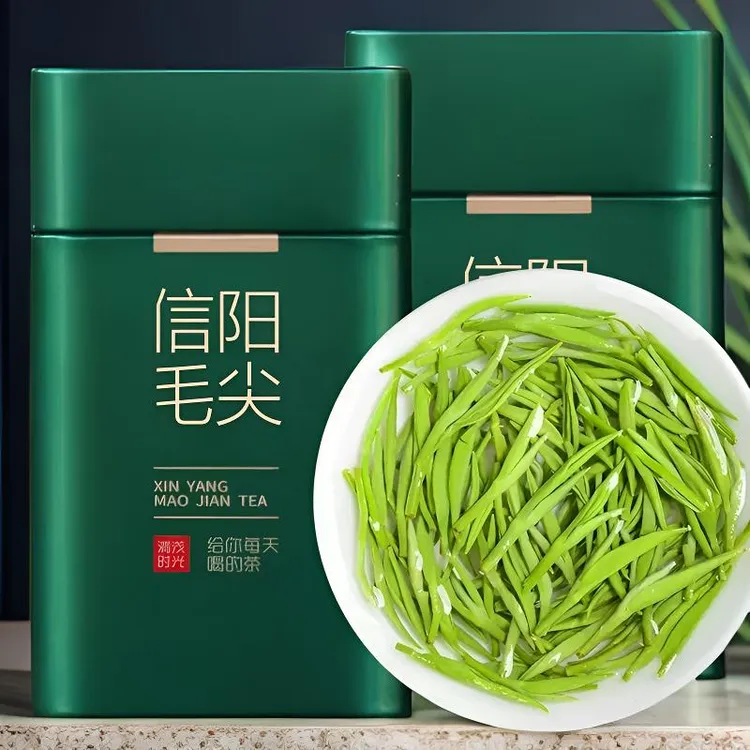 【2025新茶一斤装】毛尖茶叶信阳绿茶高山浓香绿茶散装特一级嫩芽