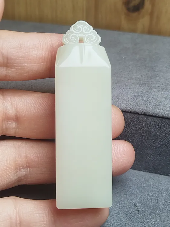 寿山石老性芙蓉如意18+18+61