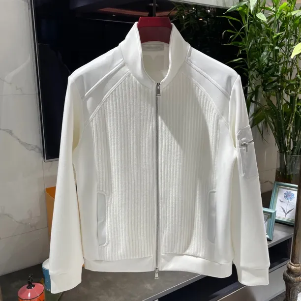 【孟璐高端·轻奢男装】KN｜MENGLU2025｜高端欧货立领外套