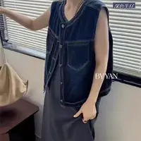 2025女士牛仔马甲190346