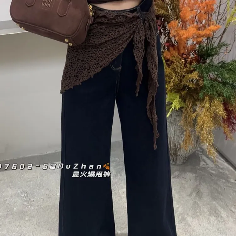 2025自留款加磨毛屁连牛仔裤