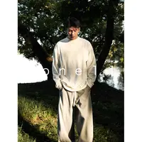 Zone11冬2025「」双面绒打底衫时尚百搭简约舒适保暖纯色宽松DR001