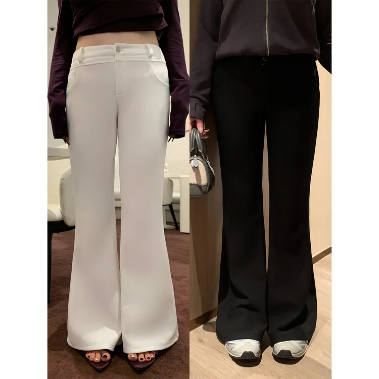 微胖史上封神白微喇【“韩模裤2.0”Live弹力西装料版型爆好】ZTPC425