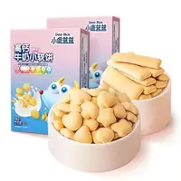 【外包装微瑕】小鹿蓝蓝_高钙牛奶小软棒/小软饼