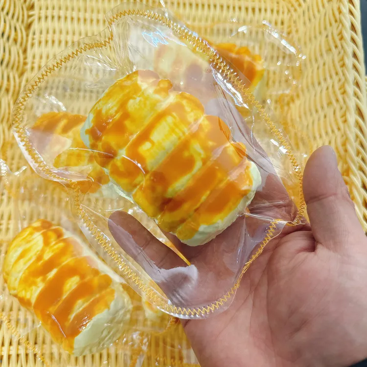 【晕色暇款】毛毛虫面包150克硅胶捏捏DIY手作~