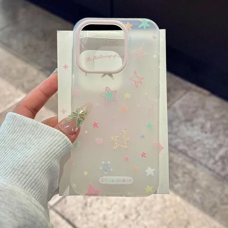简约ins风透明可爱苹果15/14/13promax手机壳iPhone12软11/xS女款