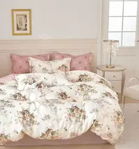 【戴艺专属】-冬羚鸟-LC13-全棉数码印花四件套