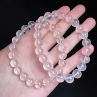 【玉总珠宝】粉水晶手串链小众首饰贵气礼物多样性发一CAN2800078